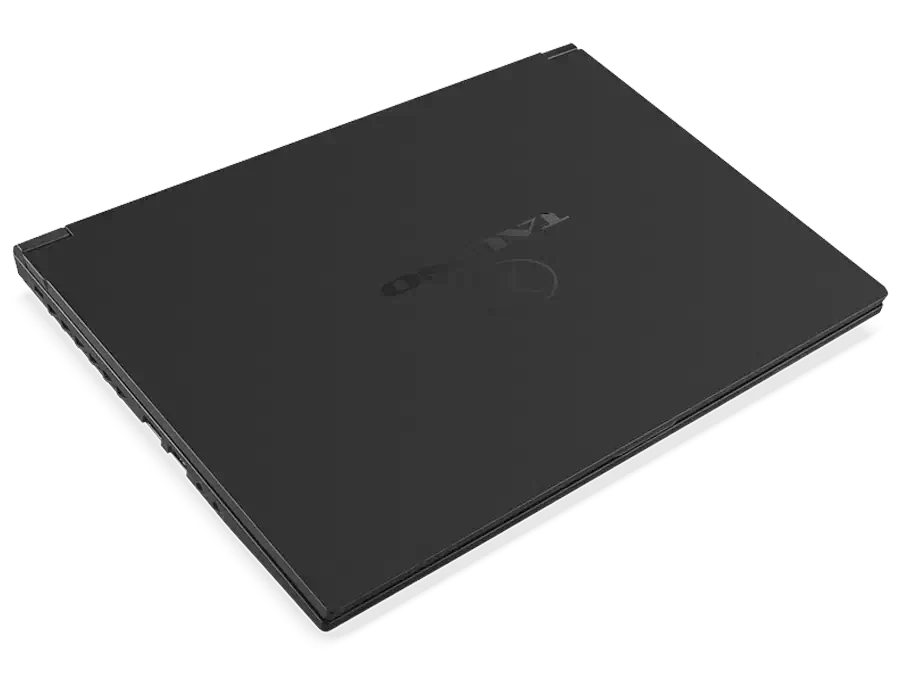 SUMURI TALINO KA-L Alpha tragbarer Laptop in Schwarz, geschlossen.