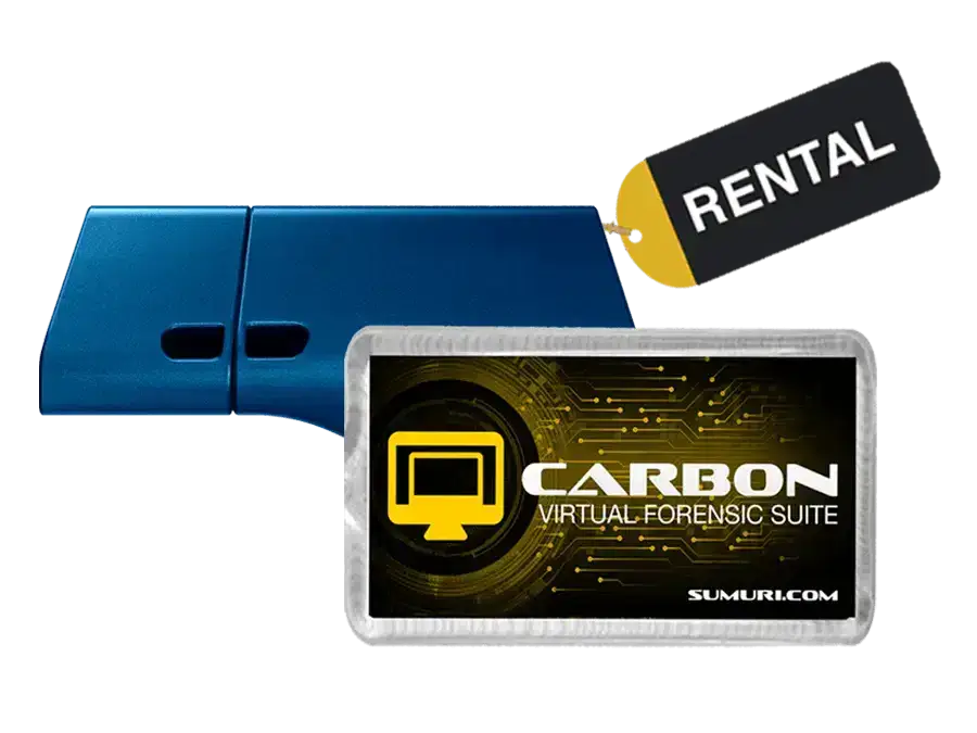 SUMURI CARBON Virtual Forensics Suite Mietversion - Virtualisierungslösung für Windows-Computer ohne Imaging oder Demontage