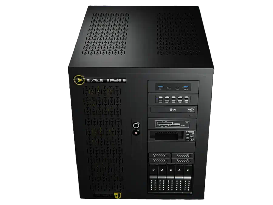 SUMURI TALINO KA-501 Forensik-PC in Schwarz – Leistungsstarker und zuverlässiger Computer für forensische Untersuchungen.