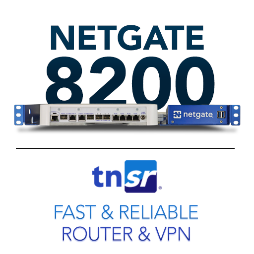 Netgate 8200 mit TNSR-Software: schneller und zuverlässiger Router und VPN