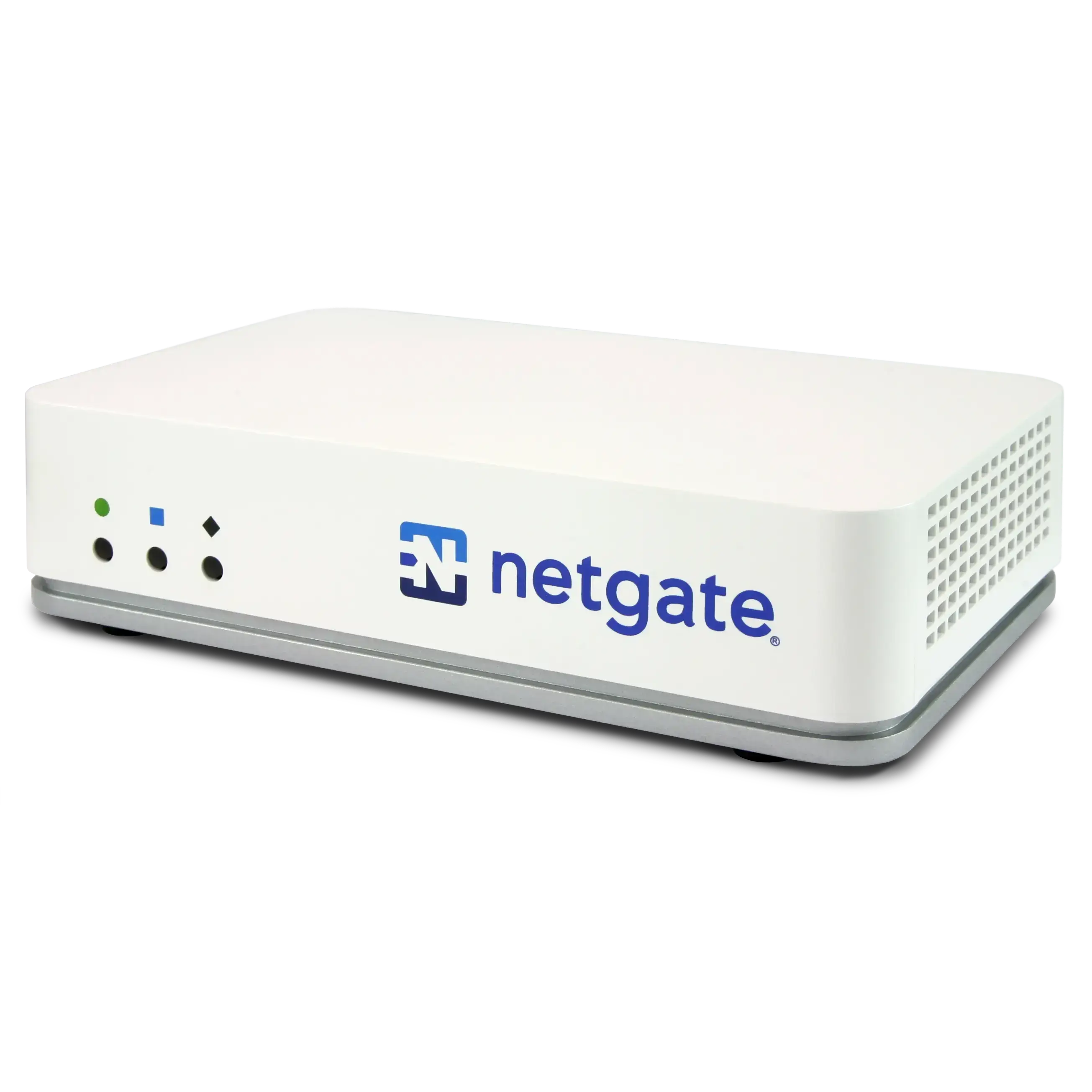 Netgate 2100 Firewall Appliance, klein und leistungsstark, Netzwerksicherheit in weißem Gehäuse