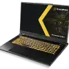 SUMURI TALINO KA-L Laptop für eDiscovery und Incident Response in Schwarz mit gelber Tastatur.