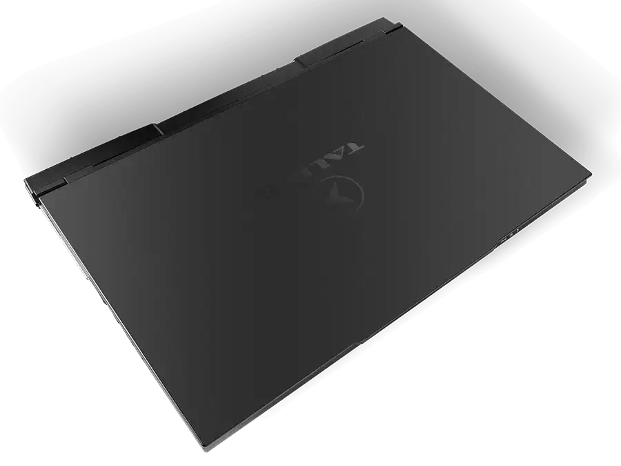 SUMURI TALINO KA-L Laptop für eDiscovery & Incident Response, geschlossen und von oben betrachtet