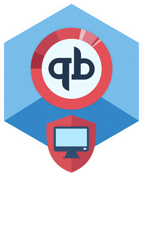 Logo von Advanced Intuit Password Recovery für passwortgeschützte Quicken- und QuickBooks-Dokumente.