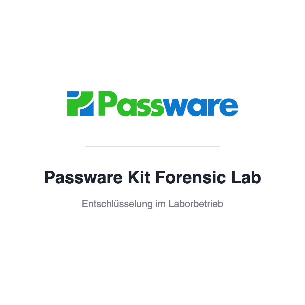 Passware Kit Forensic Lab