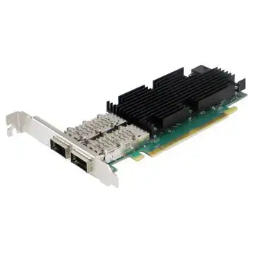 2-Port-100-GBE-QSFP28-Netzwerkkarte, Dual-Port-100-Gigabit-Ethernet-Adapter, kompatibel mit Netgate 8300, hoher Leistung, PCI-Express-x16