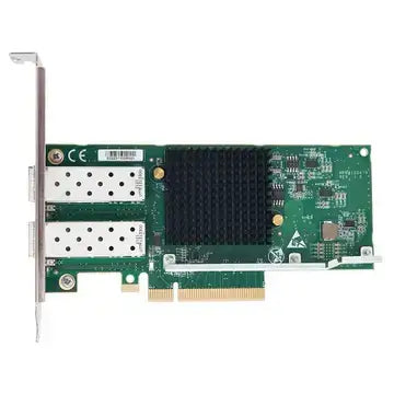 25 Gigabit Ethernet Dual-Port SFP28 Netzwerkkarte mit Intel® E810-XXVAM2, Low Profile PCI Express Server Adapter, kompatibel mit Netgate 8300