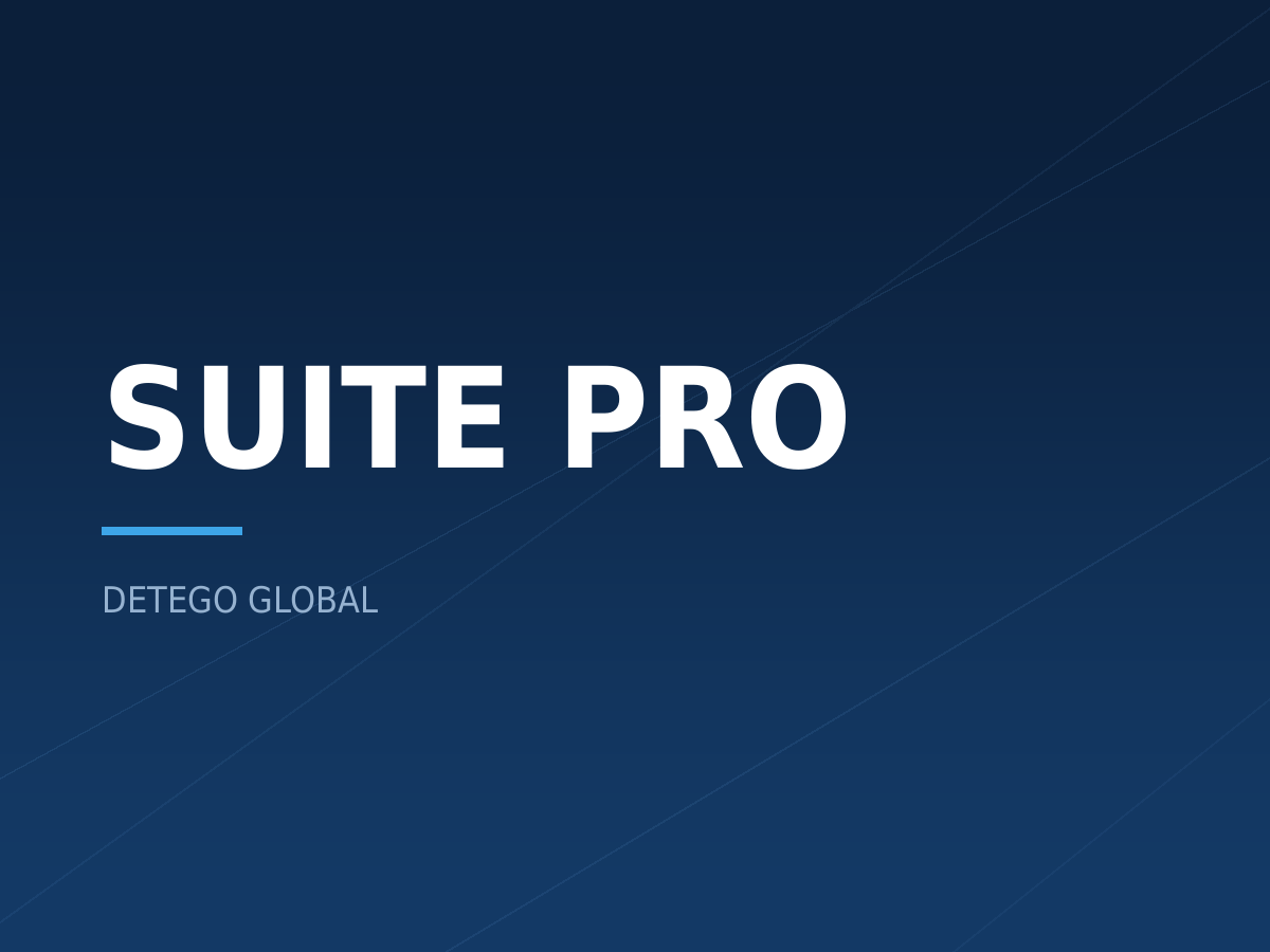DETEGO Suite Pro