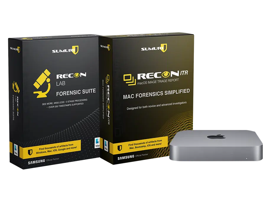 RECON ITR und RECON LAB inkl. Mac Mini mit Apple Silicon M2-Chip