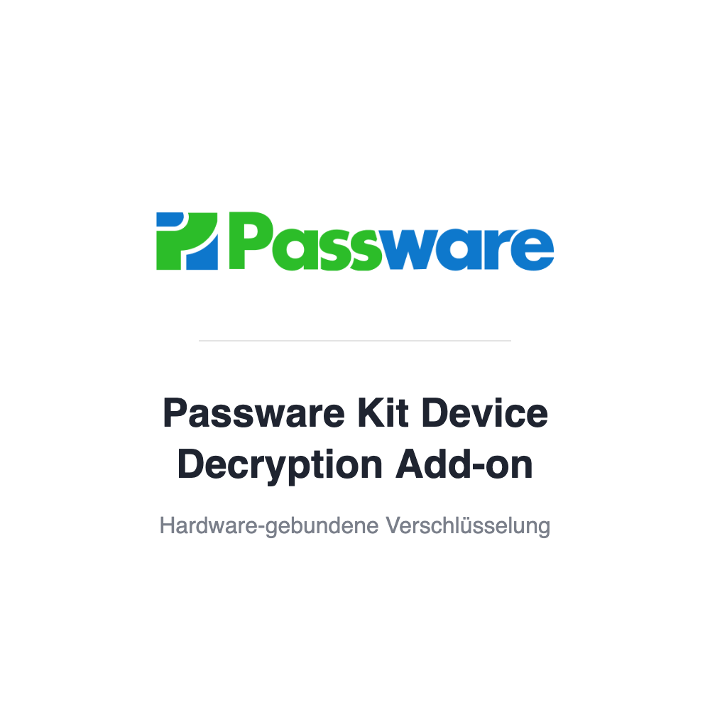 Passware Kit Device Decryption Add-on